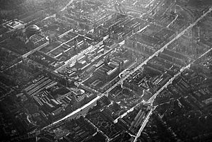 Kensington from the air in 1909