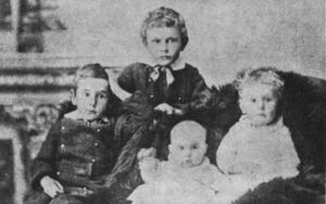 McGill children in Minnedosa, Manitoba, 1885