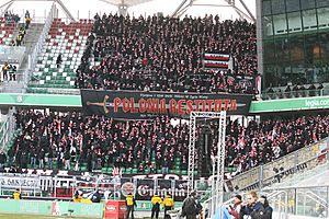 Polonia Warszaw fans