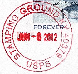 Stamping Ground KY Postmark