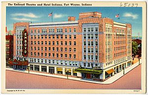 The Emboyd Theatre and Hotel Indiana, Fort Wayne, Indiana (65037)