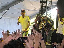 Tyler, the Creator with Pharrell Coachella2011 0350