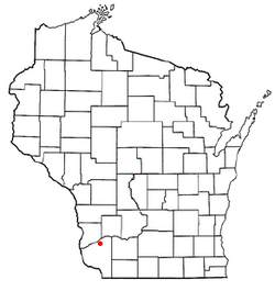 Location of Marion, Wisconsin