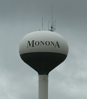 Monona water tower