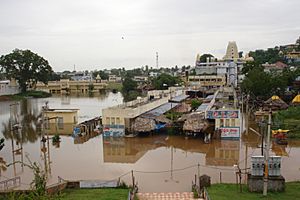 Bhadrachalam during 2005 floods