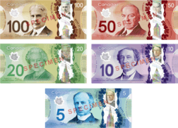 2011 Frontier series (polymer notes)