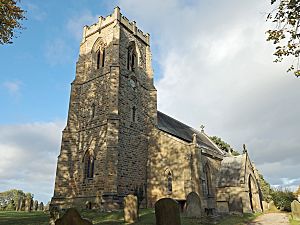 Church of St Patrick, Patrick Brompton, taken from the west.jpg