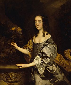 Portrait of Lady Elizabeth Percy by Sir Peter Lely, 1653
