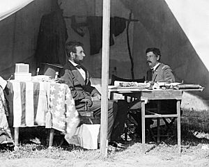 Lincoln and McClellan 1862-10-03