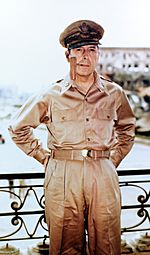 Photographic portrait of Douglas MacArthur