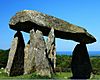 Pentre Ifan -neolithic dolmen -Wales-1June2009.jpg