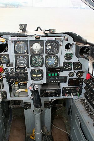 Aermacchi MB-326 Front Seat Cockpit