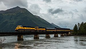 Alaska Railroad, Girdwood, Alaska, Estados Unidos, 2017-08-31, DD 40