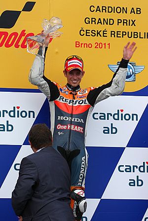 Casey Stoner 2011 Brno 2