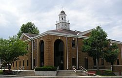 Clinton County Courthouse downtown