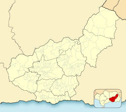 Játar is located in Province of Granada