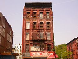 Harlem condemned building