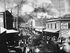 Honolulu Chinatown fire of 1900.jpg