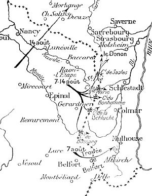 Initial moves, 7-20 August 1914