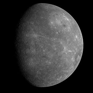 MESSENGER first photo of unseen side of mercury