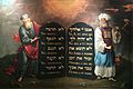 Moses and Aaron with the 10 Commandments 1674