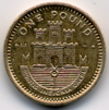 One pound coin (Gibraltar) reverse.png