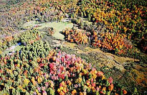 Smithfield, Maine Aerial View