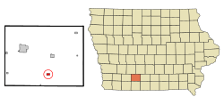 Location of Arispe, Iowa