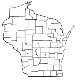 Location of Wells, Wisconsin
