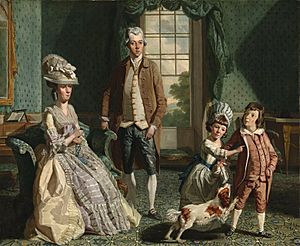 'The Fountaine Family' by John Singleton Copley, 1776, Tate Britain
