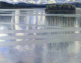 Akseli Gallen-Kallela - Lake Keitele, 1905