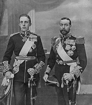 Alfonso XIII and George V