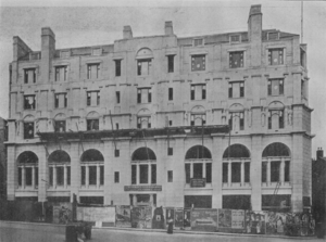 BMA Building July 1908 Agar Street Elevation