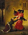 Brooklyn Museum - Desdemona Cursed by her Father (Desdemona maudite par son père) - Eugène Delacroix