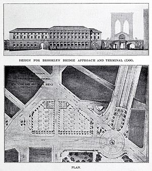 Design for Brooklyn Bridge Approach and Terminal