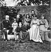 Frederick Hollyer Morris and Burne-Jones Families 1874