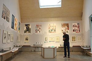 Heath Robinson Museum permanent exhibition with Geoffrey Beare