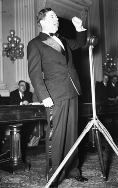 Huey Long speaking (higher quality)