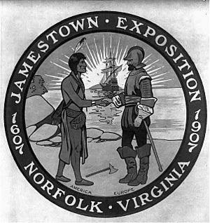 Jamestown logo 1907