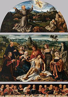 Joos van Cleve - Altarpiece of the Lamentation - WGA5041