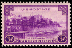 Puerto Rico 1937 U.S. stampf