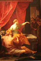 Samson and Delilah Pompeo Girolamo Batoni