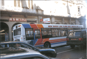 Stagecoach Group bus, original corporate livery, Inverness, 1999
