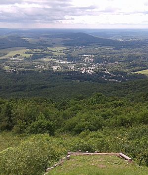 View of Stamford from Utsayantha Mountain