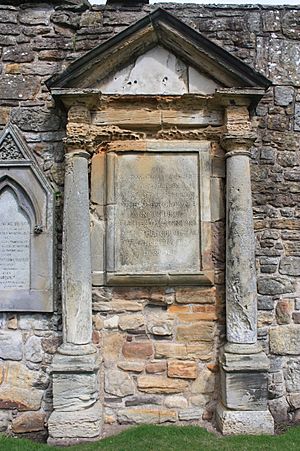 The monument to Norman MacLeod, St Andrews Cathedral churchyard