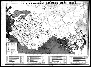 1945 Russian and Manchurian Strategic Urban Areas