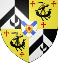 Arms of William Alexander, 1st Earl of Stirling.svg