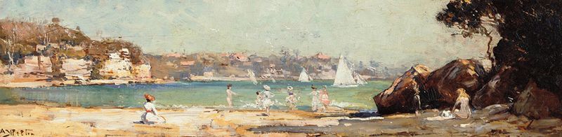 Arthur Streeton - Mosman's Bay, 1914