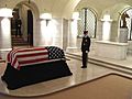 Frank Buckles lying in state - Memorial Amphitheater Chapel - Arlington National Cemetery - 2011