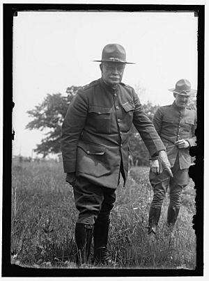 Gen. Hugh L. Scott at Camp Dix